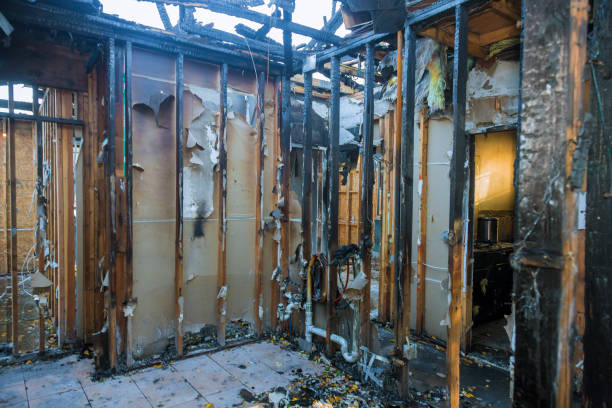 Professional Soot Cleanup technician working in Sanford, FL